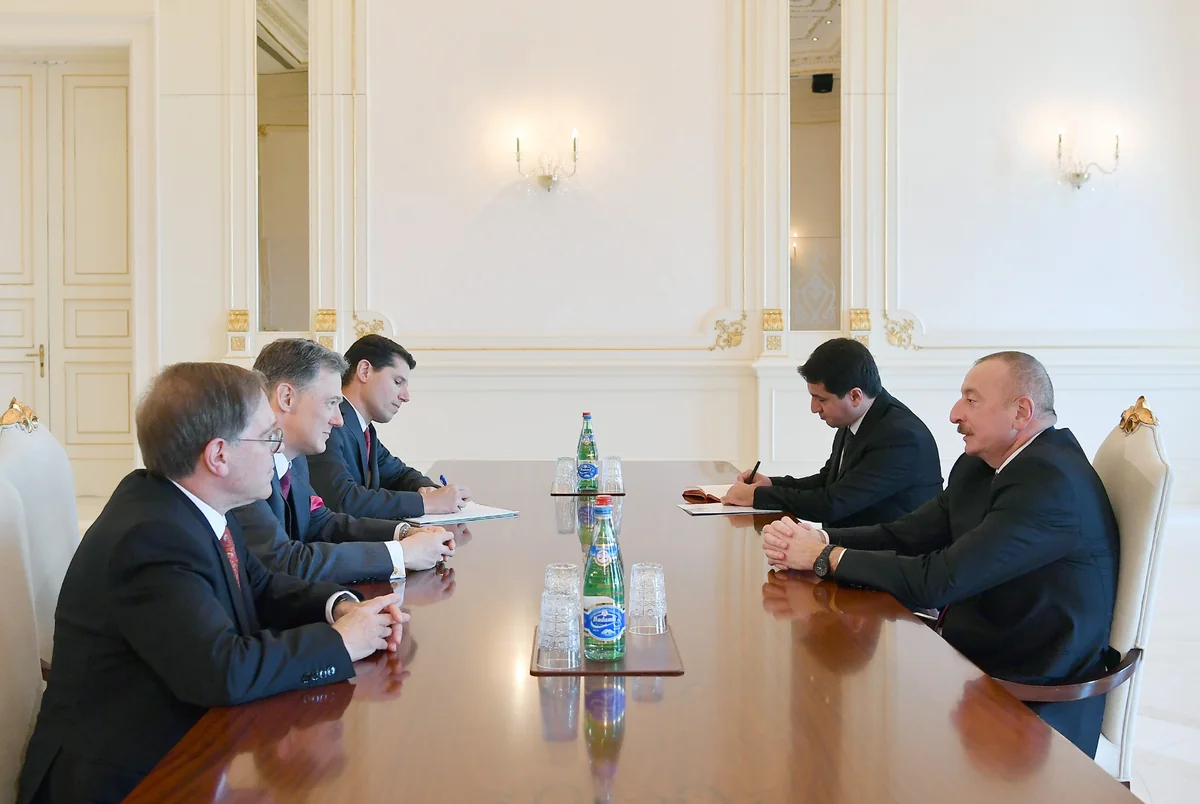 President Ilham Aliyev received US Deputy Assistant Secretary