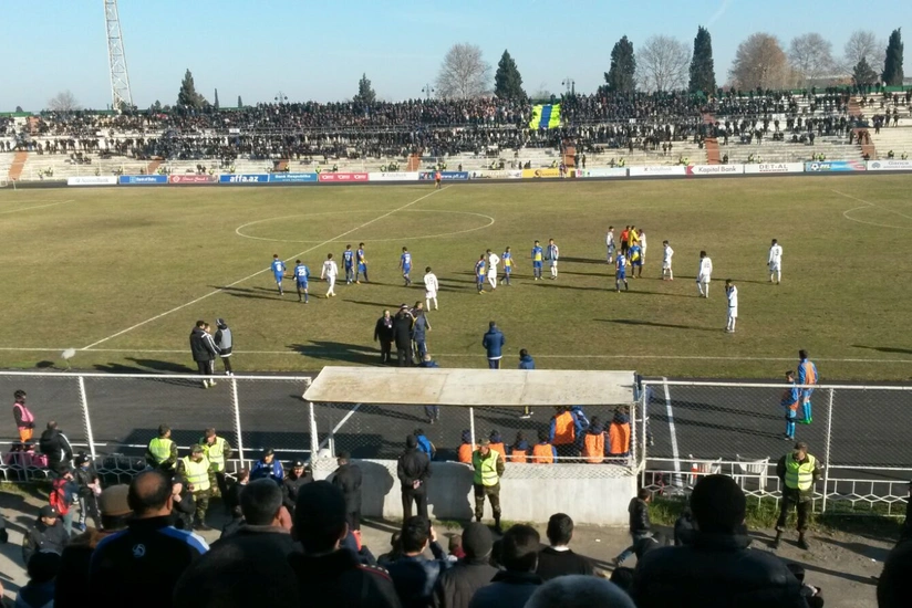 Kəpəz-Neftçi oyununda insident baş verib - FOTO