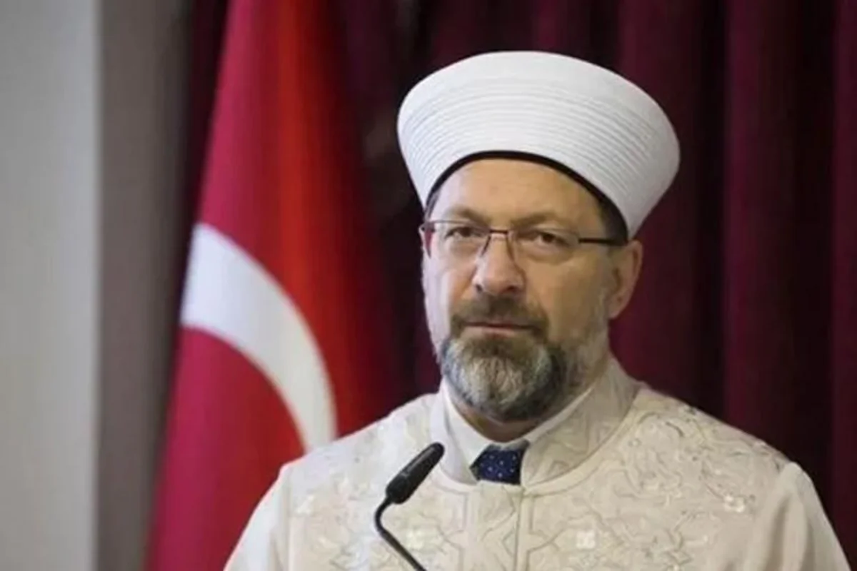 Türkiyənin Diyanət İşləri Başqanı Prezident İlham Əliyevə təşəkkür edib