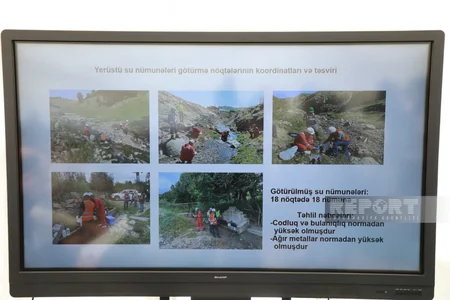 Söyüdlü kəndinin sakinləri tullantıxana sahəsində monitorinqin nəticələri barədə məlumatlandırılıb