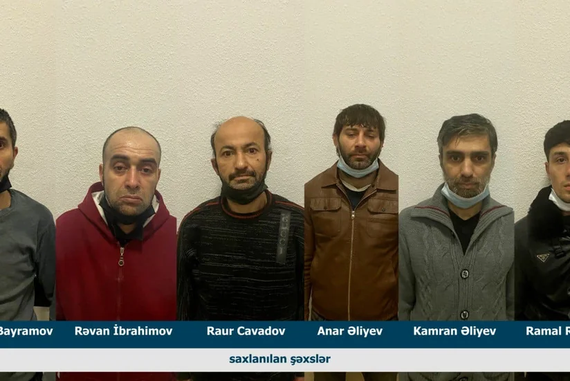 Bakıda 2 narkotacir və onların narkokuryerliyə cəlb etdikləri daha 4 nəfər saxlanılıb