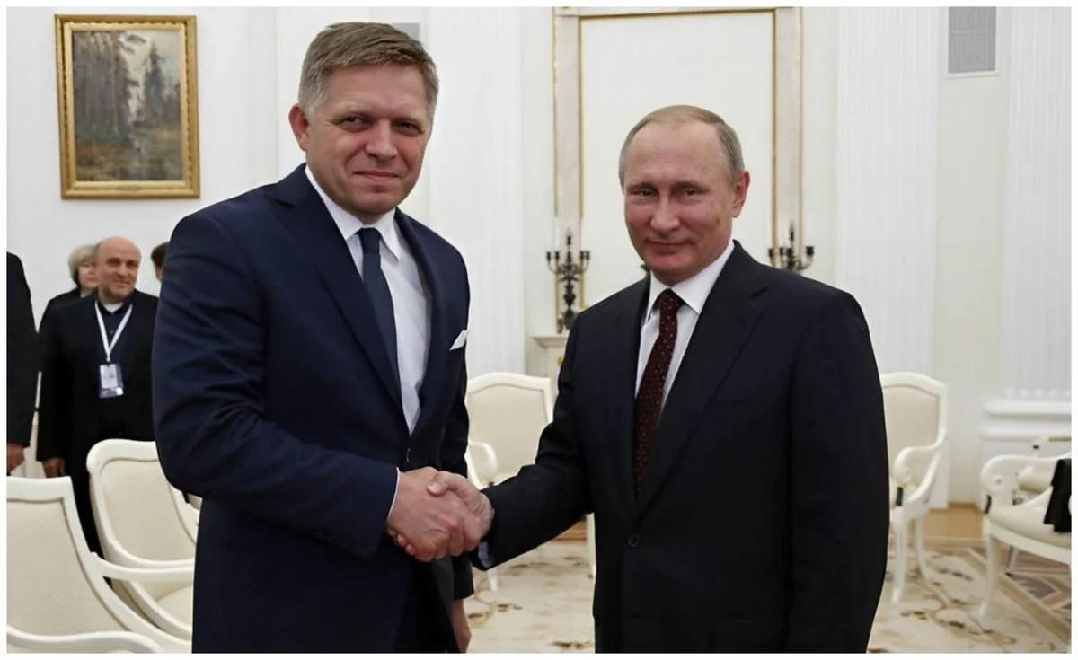 Фицо принял приглашение Путина приехать на 9 Мая в Москву