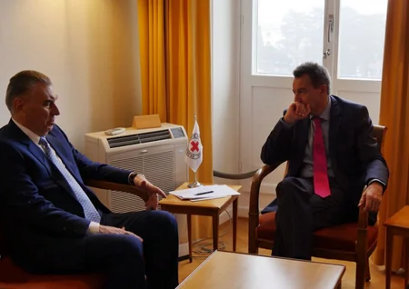 Beynəlxalq Qırmızı Xaç Komitəsinin prezidenti: Təşkilatımız Dilqəm Əsgərov və Şahbaz Quliyevin vəziyyəti ilə mütəmadi maraqlanır