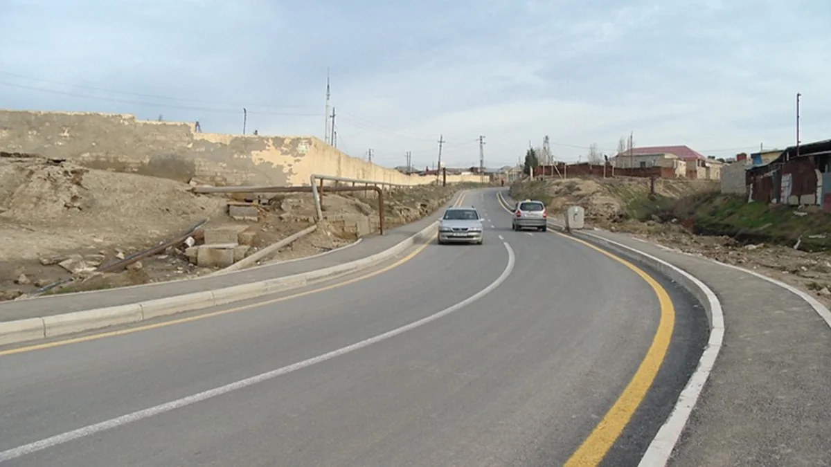 Sabunçu-Ramana avtomobil yolunun tikintisi başa çatıb