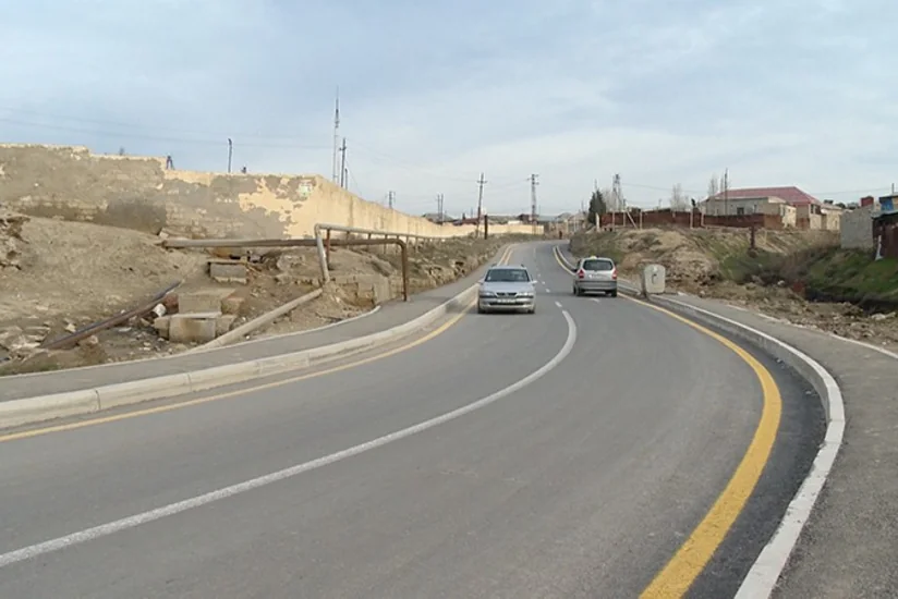 Sabunçu-Ramana avtomobil yolunun tikintisi başa çatıb
