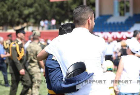 Heydər Əliyev adına Hərbi İnstitutda məzun buraxılışı - YENİLƏNİB - FOTOREPORTAJ