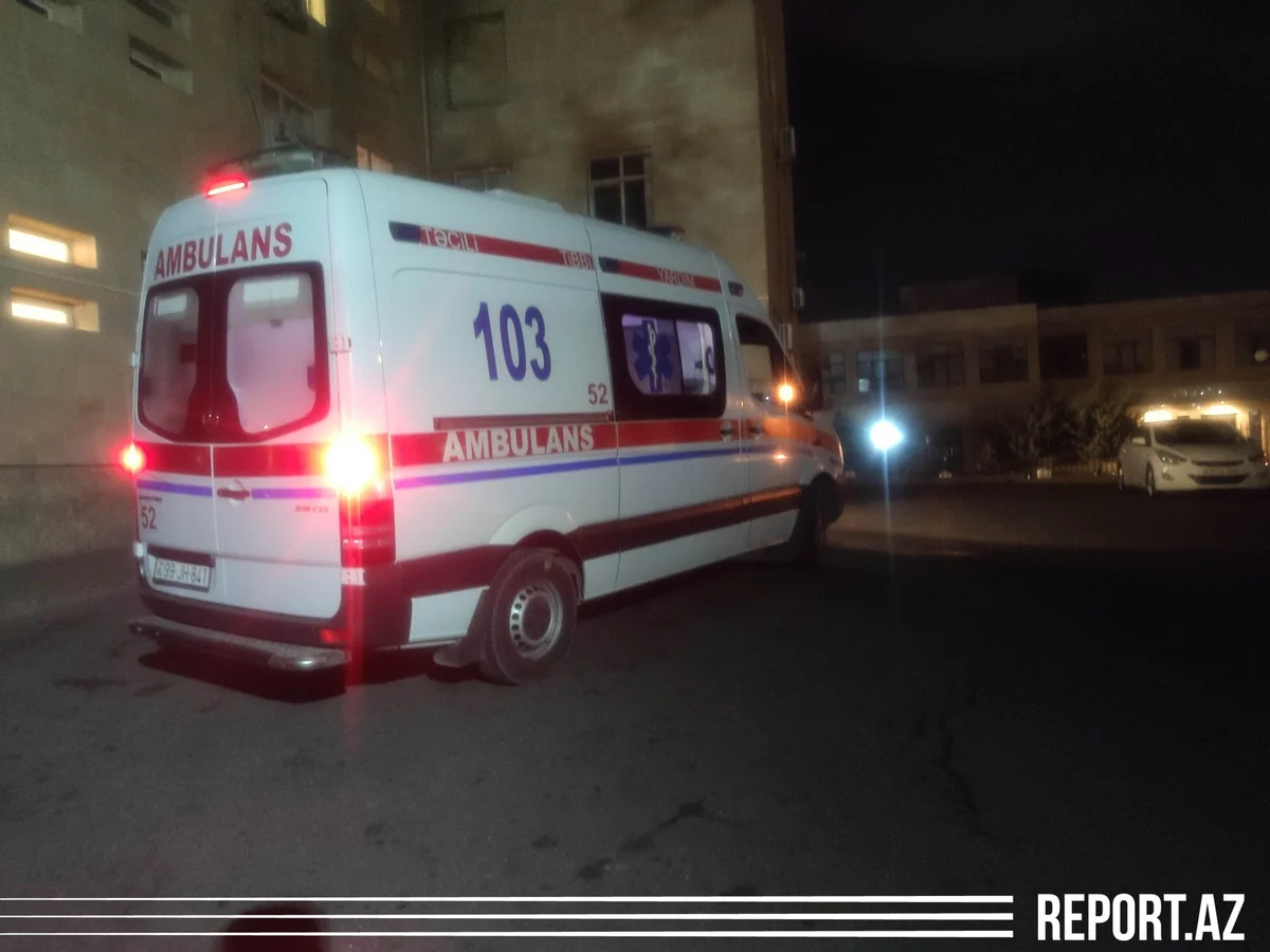Bakıda gənc oğlan yol-nəqliyyat hadisəsində xəsarət alıb