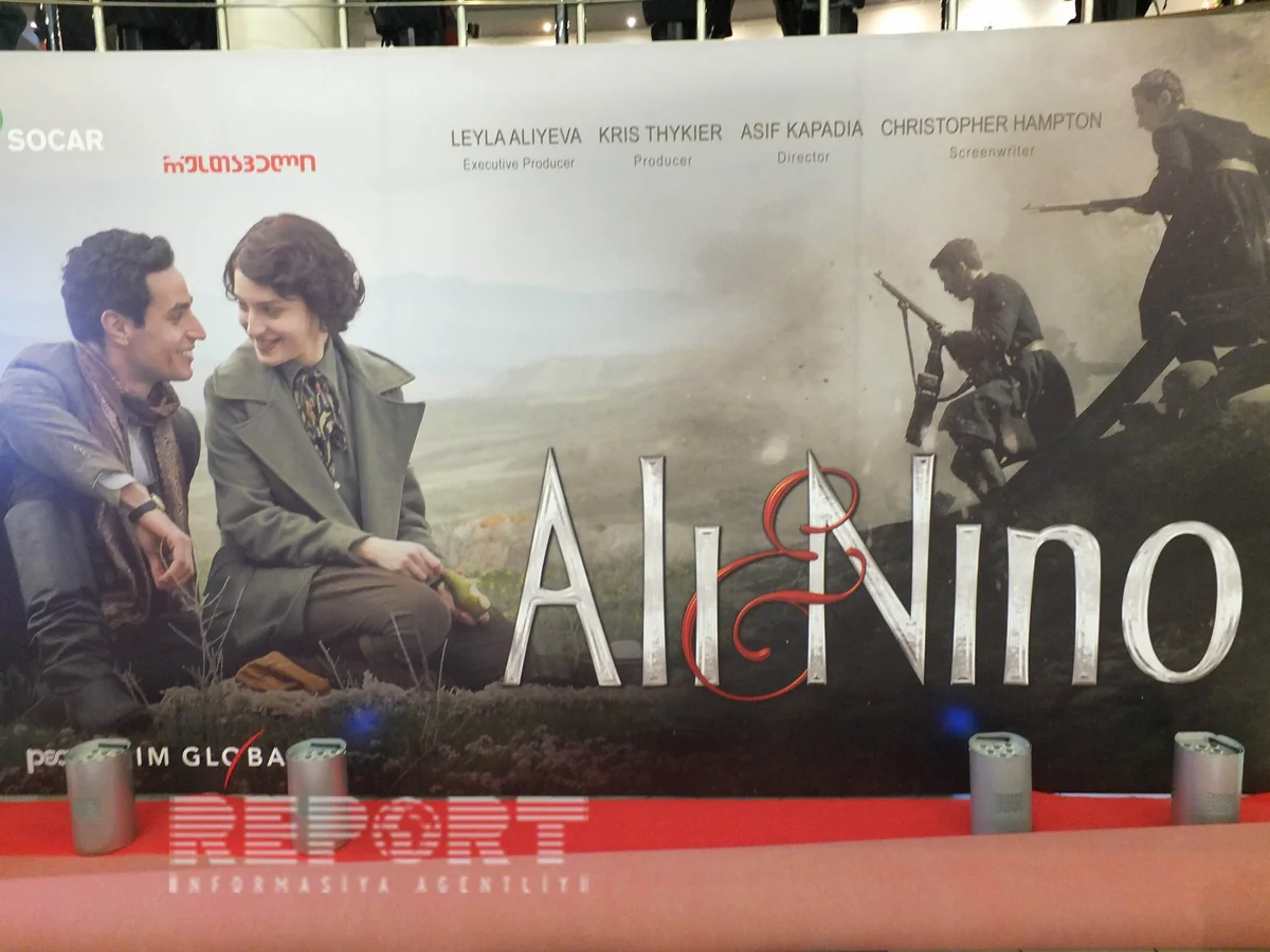 Tbilisidə “Əli və Nino” filminin premyerası olub