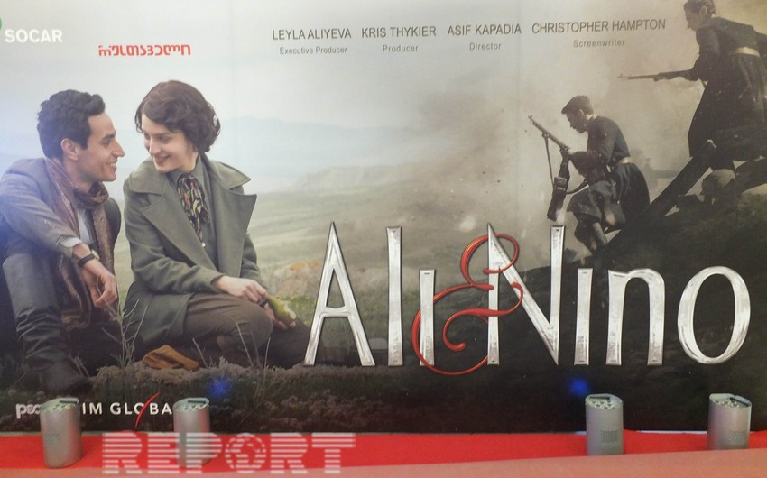 Tbilisidə “Əli və Nino” filminin premyerası olub