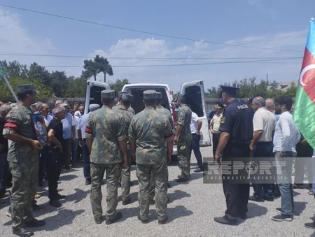 Neftçalada Birinci Qarabağ müharibəsinin şəhidi Yaşar Kərimov dəfn edilib - YENİLƏNİB