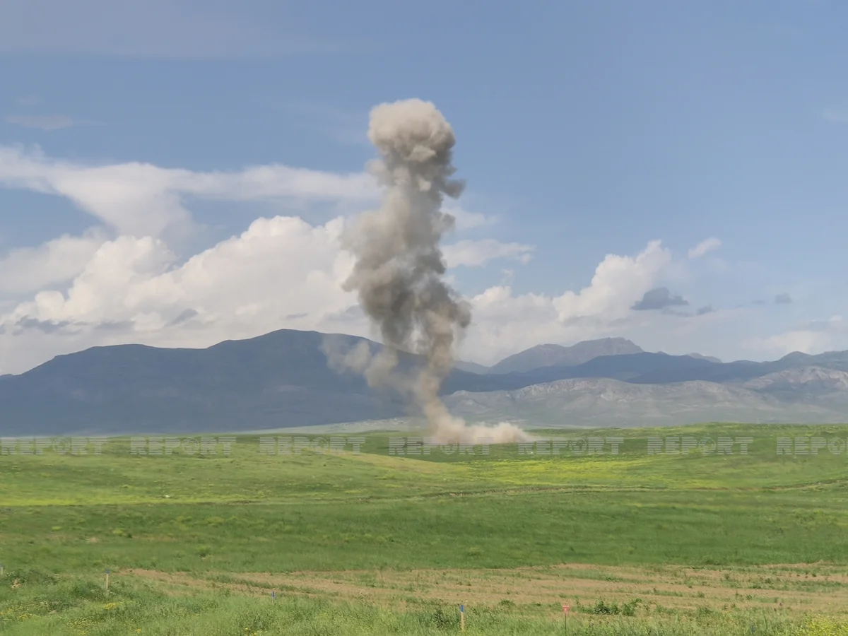 Zəngilan və Qubadlıda 63 ədəd partlamamış hərbi sursat və mina zərərsizləşdirilib - VİDEO - YENİLƏNİB