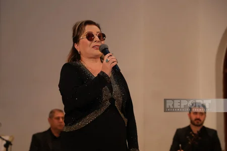 Mahnı və Rəqs Ansamblı Fikrət Əmirovun 100 illik yubileyi münasibətilə konsert proqramı ilə çıxış edib