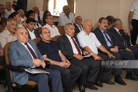 Qərbi Azərbaycan İcmasında Nüvədi sakinləri ilə görüş keçirilib