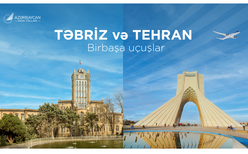 AZAL launches direct flights to Tabriz, increases frequency of Tehran flights