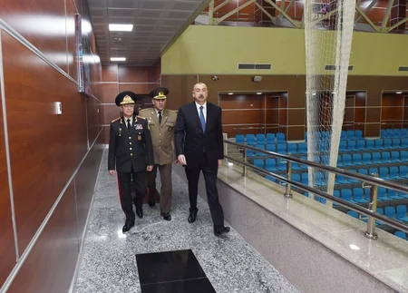 Prezident FHN-in idman-sağlamlıq klubunun açılışında iştirak edib - YENİLƏNİB