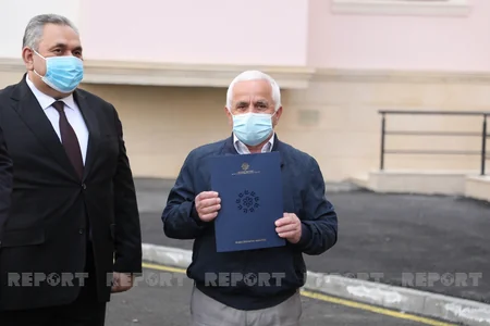 Çernobıl əlillərinə 30 mənzil təqdim olundu - VİDEO