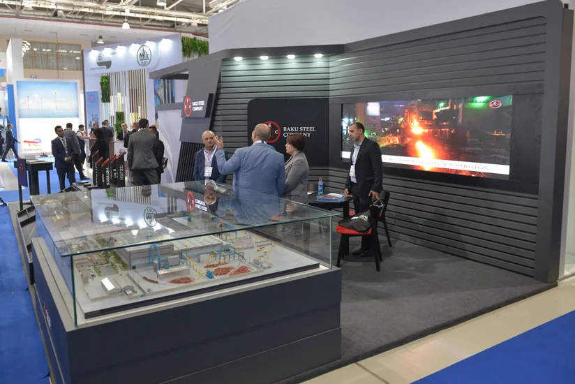 “Baku Steel Company” Beynəlxalq Xəzər Neft və Qaz sərgisində iştirak edir
