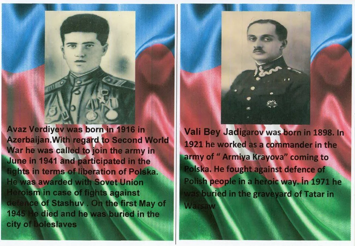 Polşada Azərbaycan Qəhrəmanları adlı kitabça nəşr olunub