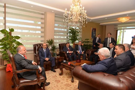 Türkiyənin Tarsus şəhərində Heydər Əliyev Parkının təntənəli açılış mərasimi keçirilib - FOTO
