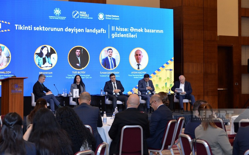 QHT nümayəndəsi: Tikinti sahəsində texniki ixtisaslar üzrə kadr hazırlığı gücləndirilməlidir