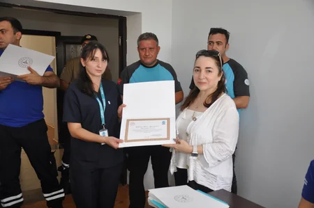 Türkiyəli mütəxəssislər FHN-də tibb heyəti üçün təlim keçib