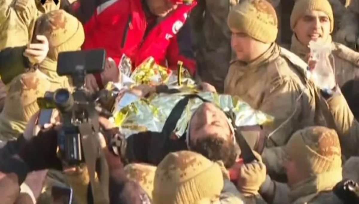 30-year-old man rescued in Turkiye’s Hatay 101 hours after quake