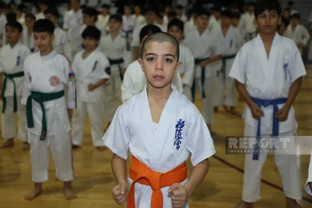 Azərbaycan Fullkontakt Kyokuşin Karate Federasiyasının qış seminarı keçirilib