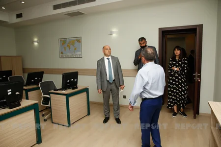 Anar Kərimov Bolnisi muzeyi və Marneuli Çay Evini ziyarət edib