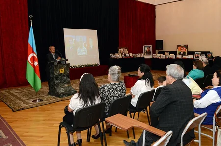 Şəhidlərin xatirəsinə həsr olunan anım mərasimi keçirilib