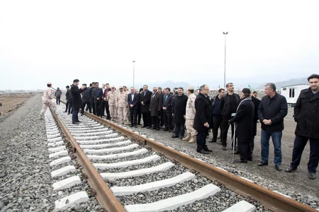First trial freight train sent from Russia to Iran through Azerbaijan