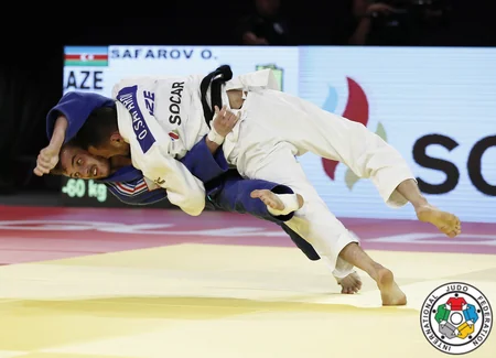 ​Азербайджанский дзюдоист завоевал золотую медаль на турнире World Masters