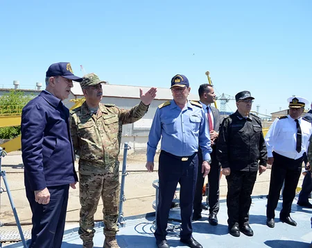 Visit of Turkish defense minister to Azerbaijan ends