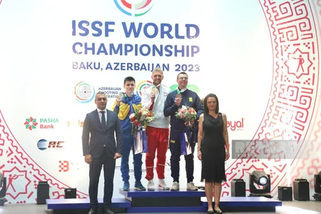 Bakıda keçirilən dünya çempionatının son medalçıları mükafatlandırılıb