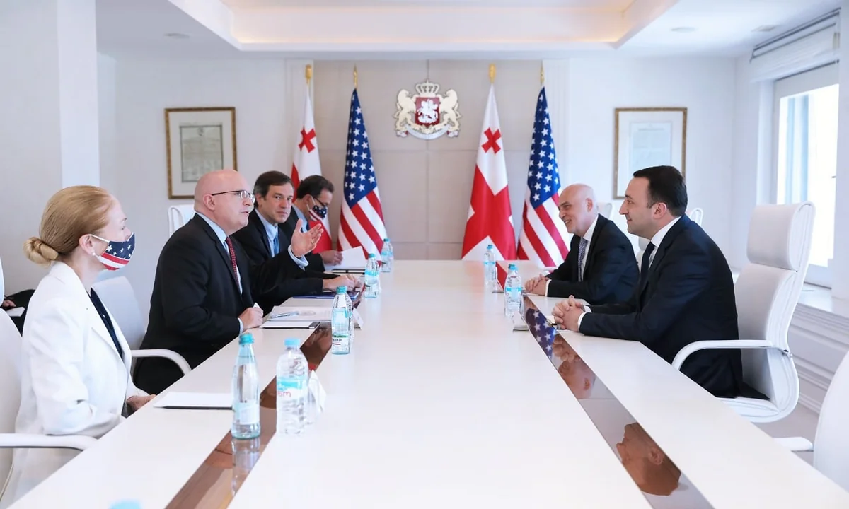 US official mulls new geopolitical situation in region with Georgian PM