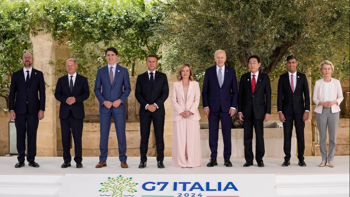 G7: Qəzzadakı münaqişə Fələstin Dövlətinin tanınması ilə bitməlidir