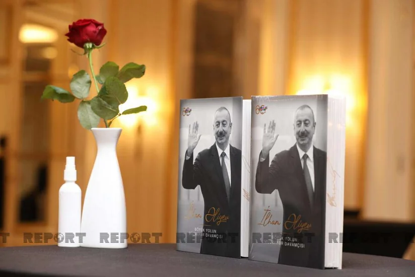 “İlham Əliyev – Böyük yolun Müzəffər davamçısı” adlı kitab nəşr edilib