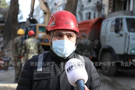 Xırdalanda dağıntılar altında qalan uşağın meyiti tapılıb