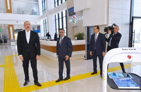 Prezident Lənkəran regional “ASAN xidmət” mərkəzinin açılışını edib - YENİLƏNİB