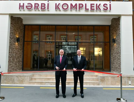 Turkish, Azerbaijani Presidents attend inauguration of Nakhchivan Restoration and Production Complex
