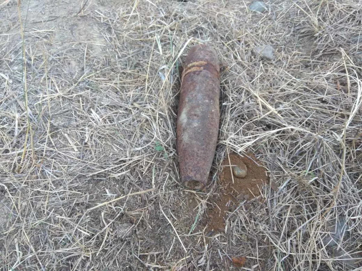 Tovuzda top mərmisi tapılıb