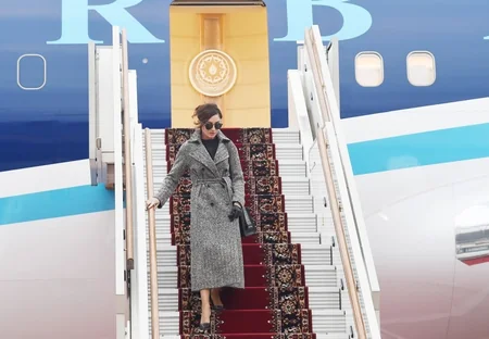 First Vice-President Mehriban Aliyeva visiting Russia