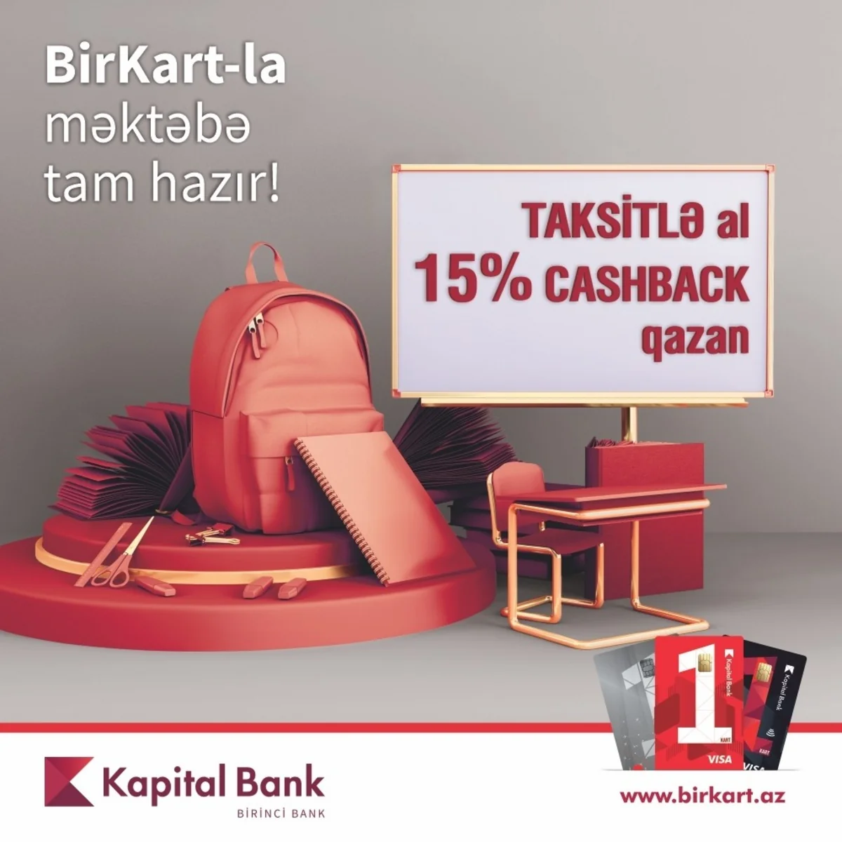 Kapital Bank Bilik Günü ərəfəsində BirKart müştəriləri üçün yeni aksiya təqdim edir