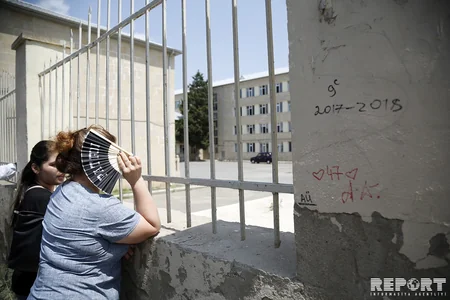 Bakıda imtahan həyəcanı - FOTOREPORTAJ - VİDEO