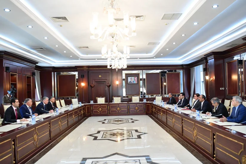 Ziyafət Əsgərov İran parlamentinin üzvləri ilə görüşüb