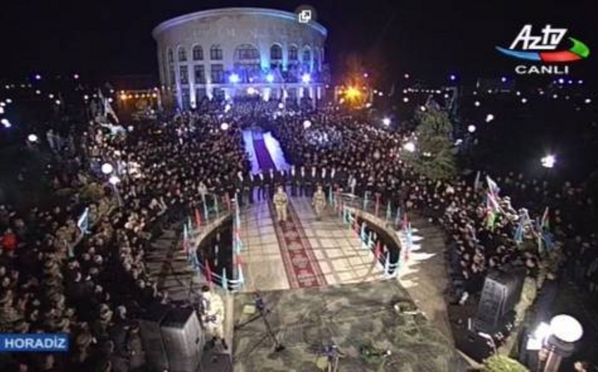 Horadizdə “Aprel zəfəri” adlı konsert proqramı keçirilib
