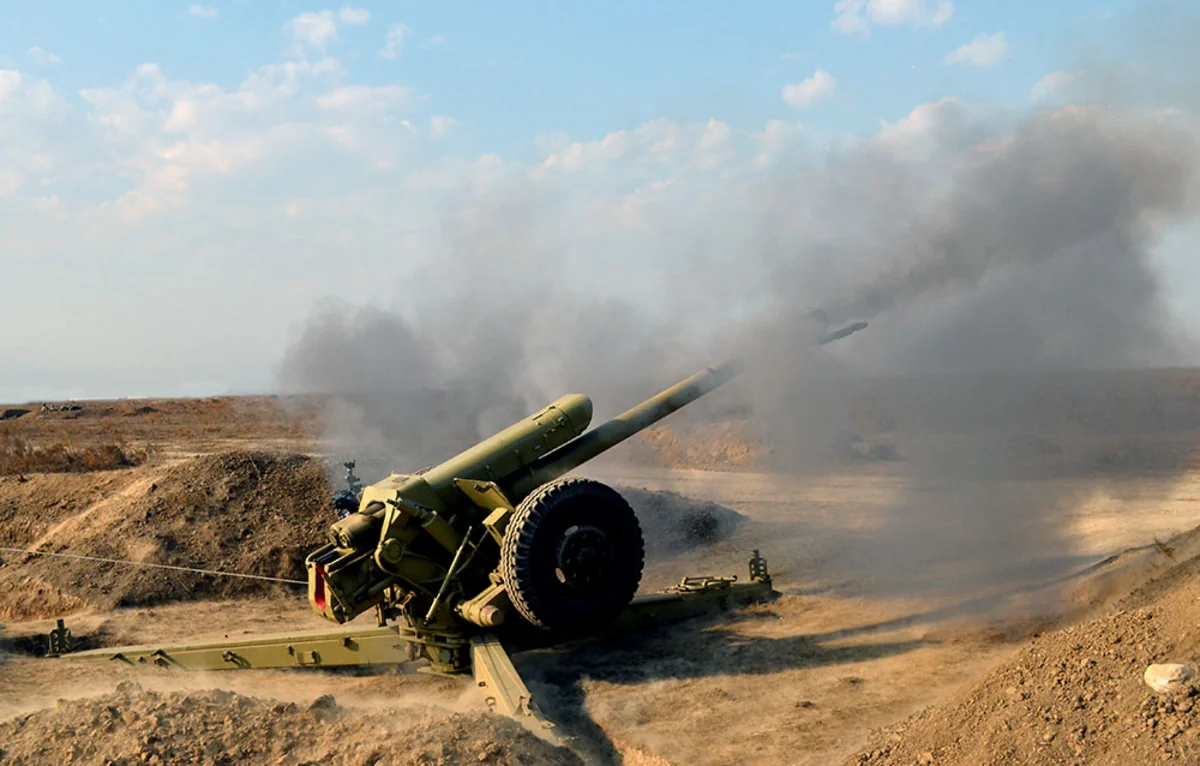 Artillery Units hold live-fire exercises