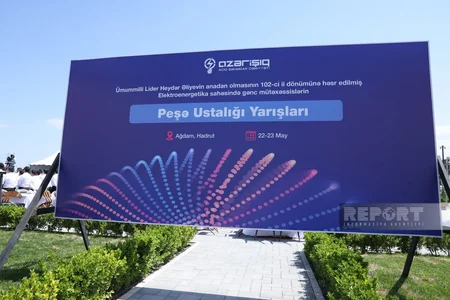 Ağdamda “Paylayıcı Şəbəkələrin Gənc Mütəxəssislərinin Peşə Ustalığı” yarışının birinci günü keçirilib