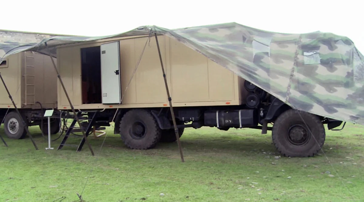 Mobile logistic support points created for troops participating in battles