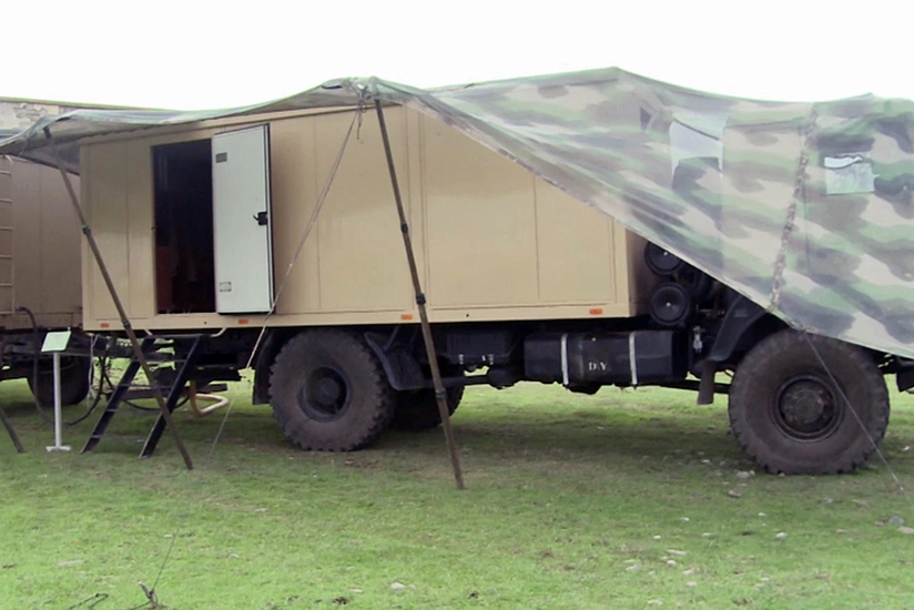 Mobile logistic support points created for troops participating in battles