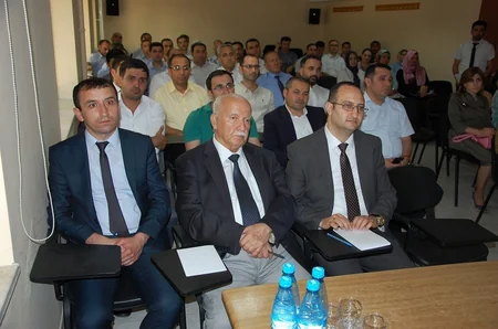 İlahiyyat İnstitutunda ilahiyyatçı alimlər, tədqiqatçılar və mütəxəssislərlə görüş keçirilib
